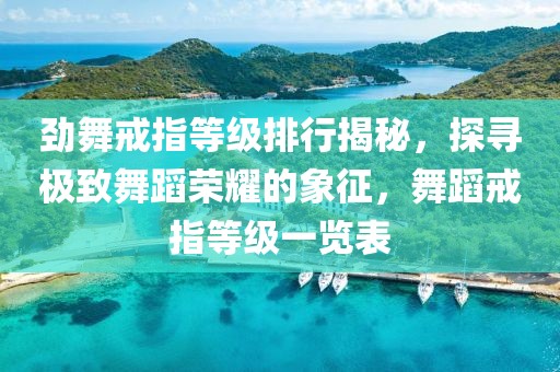 劲舞戒指等级排行揭秘，探寻极致舞蹈荣耀的象征，舞蹈戒指等级一览表
