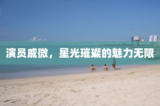 演员戚微，星光璀璨的魅力无限