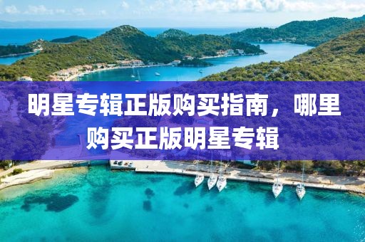 明星专辑正版购买指南，哪里购买正版明星专辑