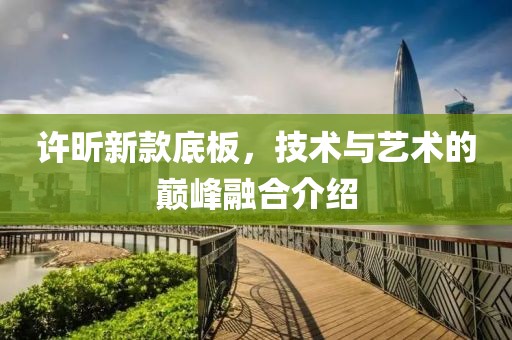 许昕新款底板，技术与艺术的巅峰融合介绍