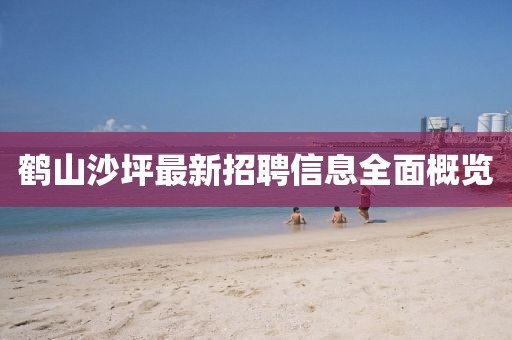 鹤山沙坪最新招聘信息全面概览