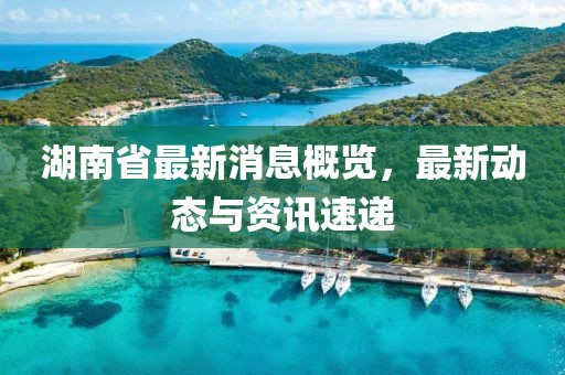 湖南省最新消息概览，最新动态与资讯速递