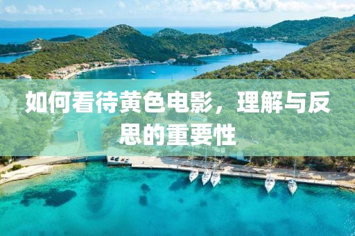 如何看待黄色电影，理解与反思的重要性