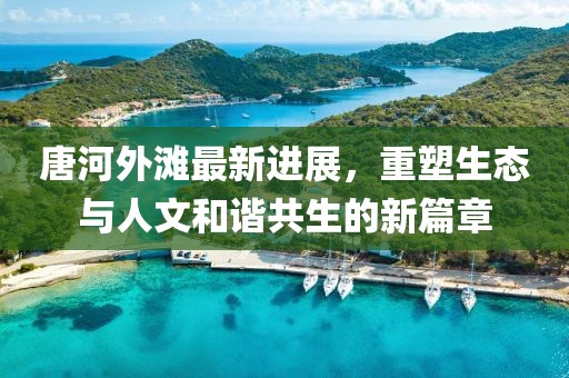 唐河外滩最新进展，重塑生态与人文和谐共生的新篇章