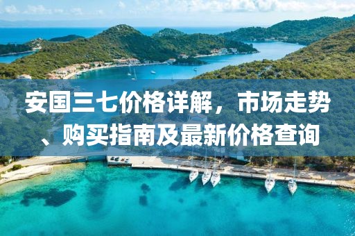 安国三七价格详解，市场走势、购买指南及最新价格查询