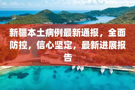 新疆本土病例最新通报，全面防控，信心坚定，最新进展报告