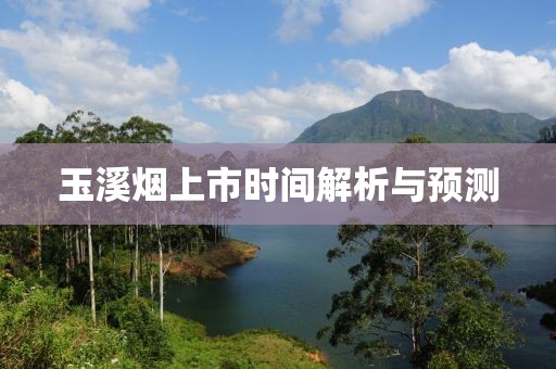 玉溪烟上市时间解析与预测