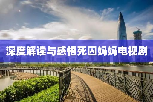 深度解读与感悟死囚妈妈电视剧