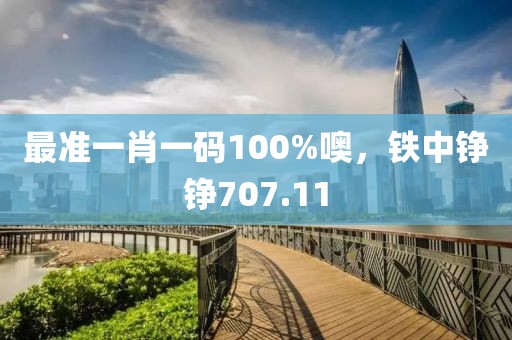 最准一肖一码100%噢，铁中铮铮707.11