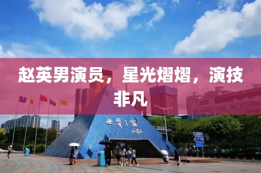 赵英男演员，星光熠熠，演技非凡