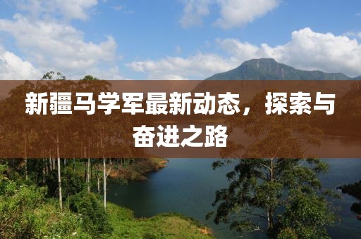 新疆马学军最新动态，探索与奋进之路