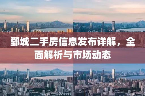 鄄城二手房信息发布详解，全面解析与市场动态
