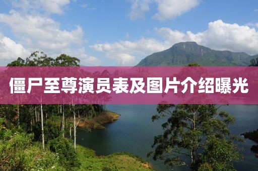 僵尸至尊演员表及图片介绍曝光