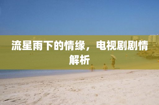 流星雨下的情缘，电视剧剧情解析