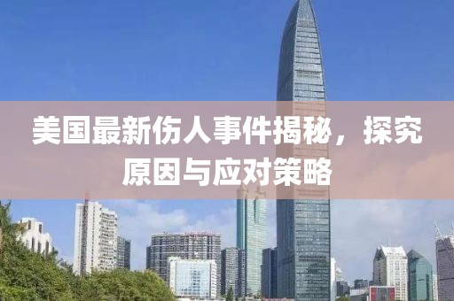 美国最新伤人事件揭秘，探究原因与应对策略