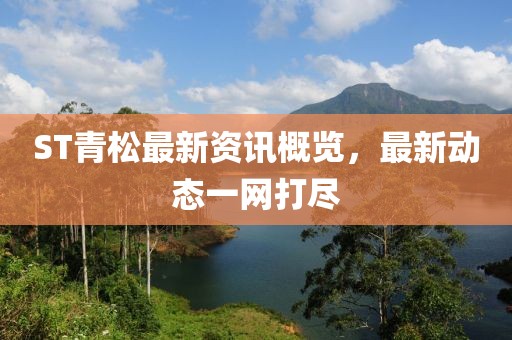 ST青松最新资讯概览，最新动态一网打尽