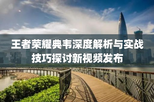 王者荣耀典韦深度解析与实战技巧探讨新视频发布
