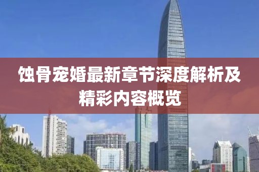 蚀骨宠婚最新章节深度解析及精彩内容概览