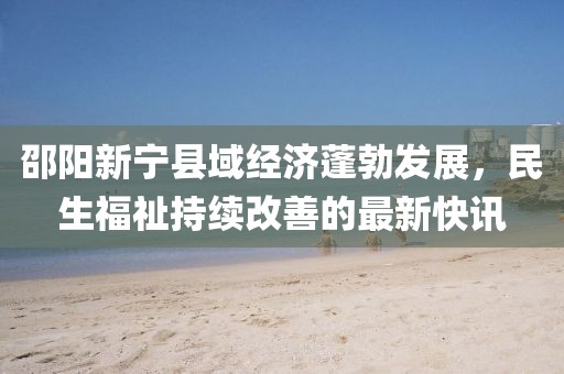 邵阳新宁县域经济蓬勃发展，民生福祉持续改善的最新快讯